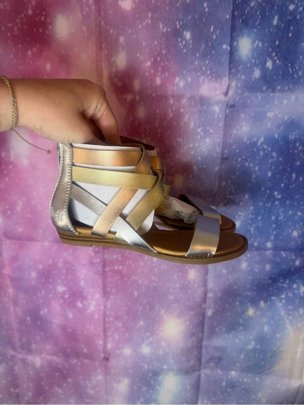 New girls blowfish sandals - Picture 2 of 5